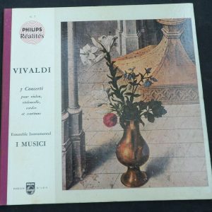 Vivaldi / I Musici ‎- 5 Concerti  Philips ‎ C. 7 Gatefold lp