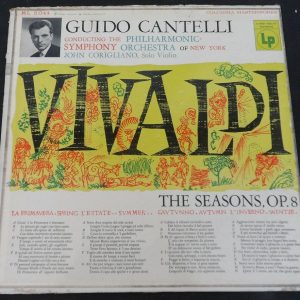 Vivaldi The Seasons , Op 8 Cantelli Corigliano Columbia 6 Eye 5044 lp