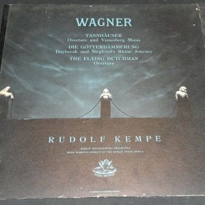 Wagner Tannhauser – The Flying Dutchman Rudolf Kempe Angel Records 35574 LP EX