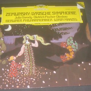 Zemlinsky Lyrische Symphonie Varady Fischer-Dieskau Maazel DGG 2532021 LP EX
