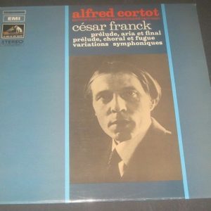 franck Prelude choral Etc Alfred Cortot – Piano Ronald HMV 2 C 061-01354 lp EX