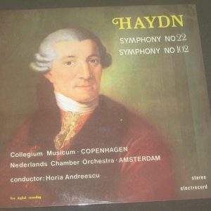 haydn Symphony No 22 ,102 Andreescu  Electrecord ST-ECE 03048 LP EX