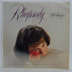 101 Strings – Rhapsody LP 1961 Jazz / Easy Listening Somerset P-13600