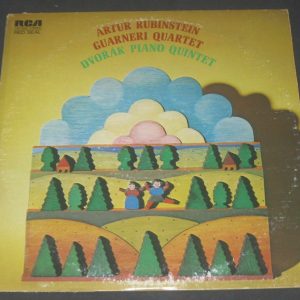 ARTUR RUBINSTEIN & GUARNERI QUARTET / Dvorak – Piano Quintet RCA LSC 3252 lp
