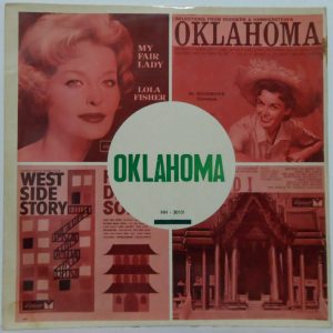 Al Goodman’s Orchestra – OKLAHOMA LP Israel pressing Susan Shaute Richard Torigi