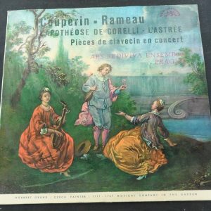 Ars Rediviva Ensemble – Couperin , Rameau Supraphon ‎ SUA ST 50536 lp ex 1963