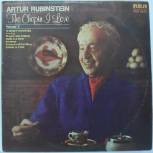 Artur Rubinstein – The Chopin I Love Vol. 2 classical LP Waltz Nocturne Scherzo