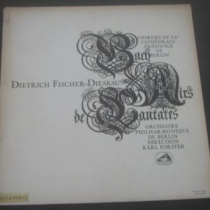 BACH CANTATES DIESKAU / FORSTER HMV ASDF 193 lp