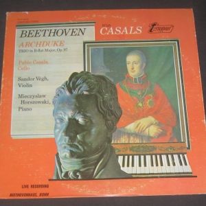 BEETHOVEN ARCHDUKE TRIO Casals / Vegh / Horszowski TURNABOUT TV-S 34411 lp