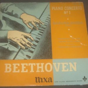 BEETHOVEN Piano Concerto No 1  Badura-Skoda / Scherchen Nixa WLP 5209 LP