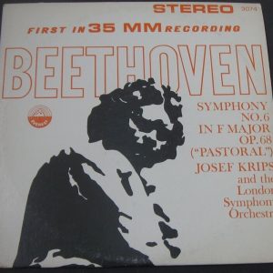 BEETHOVEN Symphony  No. 6  Pastoral – KRIPS – EVEREST SDBR-3074 lp
