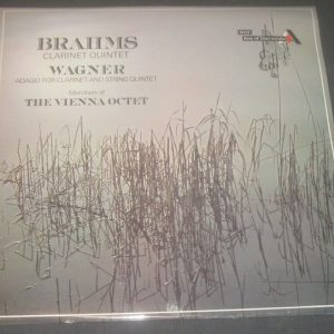 BRAHMS clarinet quintet WAGNER adagio VIENNA OCTET DECCA SDD 249 LP EX
