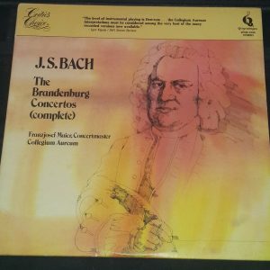 Bach Brandenburg Concertos Franzjosef Maier Collegium Aureum Quintessence  2 LP
