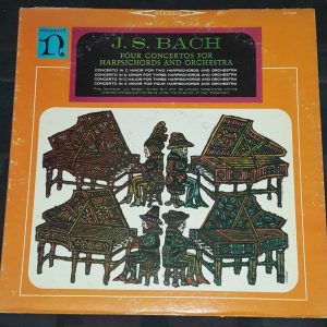 Bach Four Concertos For Harpsichords & Orchestra Nonesuch – H 71019 lp