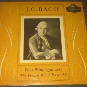 Bach – Four Wind Quintets  French Wind Ensemble   L’Oiseau-Lyre OL 50135 LP EX