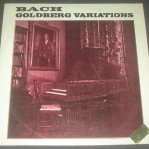 Bach ?- Goldberg Variations Frank Pelleg Golden Guinea Collector Series LP EX