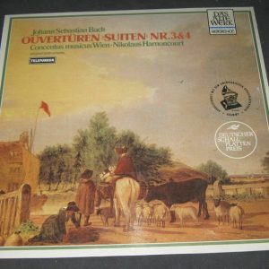 Bach – Overtures 3 and 4 Harnoncourt . Telefunken 6.41229 lp