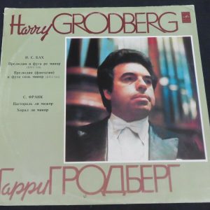 Bach  – Preludes / Fugas Franck  – Pastorale Grodberg Harry – Organ Melodiya lp