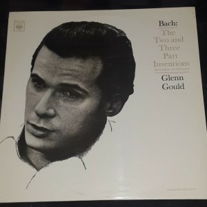 Bach ‎The Two And Three Part Inventions Glenn Gould – Piano CBS 72277 LP ED1