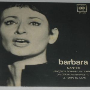 Barbara – Nantes EP FRENCH 45 7″ CBS 5645 1966 RARE