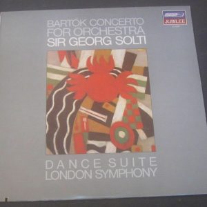 Bartok Concerto For Orchestra Dance Suite Solti London JL 41037 lp EX
