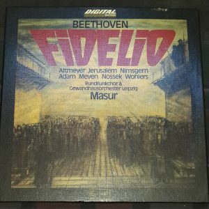 Beethoven : Fidelio Masur  Eurodisc Gold label 300712-445 3 lp Box