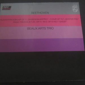 Beethoven Piano Trios Op.11 & Op.70/1 Beaux Arts Trio Philips 6514184 LP EX
