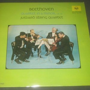 Beethoven Quartet in A Minor Julliard String Quartet RCA  LM 2765 LP ED1