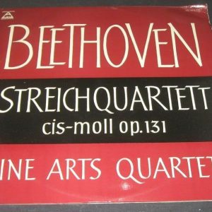 Beethoven String Quartet FINE ARTS QUARTET BARENREITER BM 30 L 1817 lp EX