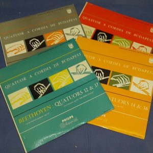 Beethoven – String Quartets 11 to 17  Budapest String Quartet 4 LP Box