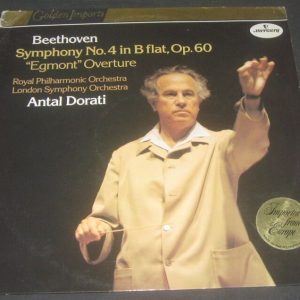 Beethoven Symphony No. 4 / Egmont Overture Antal Dorati Mercury SRI 75124 lp