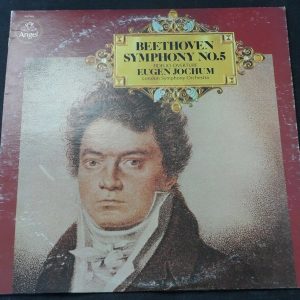 Beethoven Symphony No. 5 Eugen Jochum Angel S 37463 LP EX