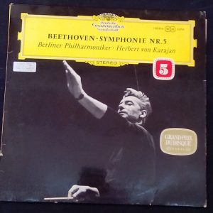 Beethoven Symphony No. 5 Karajan DGG 138 804 LP EX