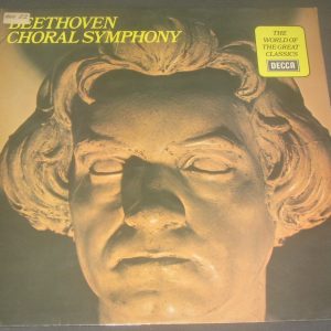 Beethoven – Symphony No. 9 Choral Ernest Ansermet Decca SPA 328 LP EX