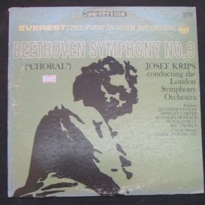 Beethoven Symphony No. 9 – JOSEF KRIPS Everest lp