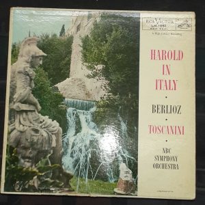 Berlioz – Harold In Italy Toscanini RCA LM-1951 lp 1956