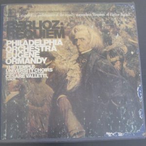 Berlioz : Requiem Ormandy Columbia 2-Eye M2L 330 2 LP Box USA