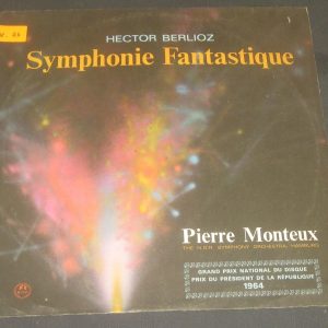 Berlioz – Symphonie Fantastique Monteux ‎ Concert Hall ‎M 2357 LP EX