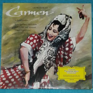 Bizet – Carmen Excerpts Fricsay  Stader  DGG 136 032 SLPEM Tulip 1965 LP EX