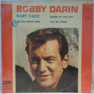 Bobby Darin – Baby Face 7″ EP RARE Israel Only P/S Queen Of The Hop Atlantic
