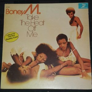 Boney M Take the Heat off Me unique Hebrew title on Cover Israeli LP Israel EX
