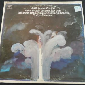 Boulez conducts Wagner Columbia M 32296 lp ex