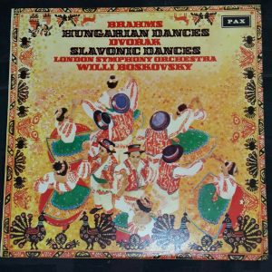 Brahms / Dvorak  ‎– Hungarian / Slavonic Dances Boskovsky  PAX IST 627 LP EX