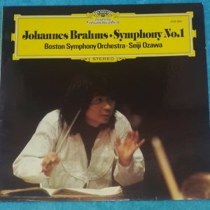 Brahms Symphony No. 1 Seiji Ozawa DGG 2530 889 LP EX