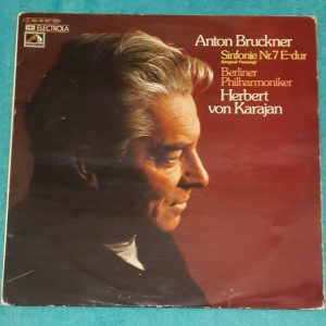 Bruckner – Simphony No. 7  Karajan HMV Electrola Gold 1 C 165-02 467/68 S 2 LP