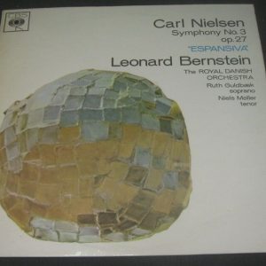 CARL NIELSEN Symphony No. 3 Espansiva BERNSTEIN Guldbaek CBS 72369 LP EX