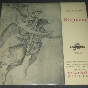 CARLO MARIA GIULINI – Cherubini Requiem Columbia B/S label FCX 231 lp 50’s