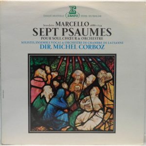 Chambre De Lausanne / Michel Corboz – Marcello : Sept Psaumes 2LP Erato 70845/6