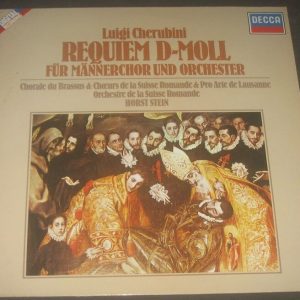 Cherubini  Requiem D-Moll Horst Stein DECCA  6.42819 AZ DIGITAL GERMANY  LP EX
