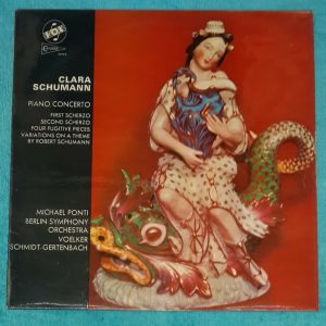 Clara Schumann Piano Concerto Michael Ponti Schmidt-Gertenbach VOX STGBY 649 LP